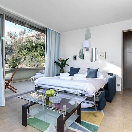 Air-Conditioned Apartment With Sea View Furnished Terrace & Parking Cap-d'Ail Zewnętrze zdjęcie