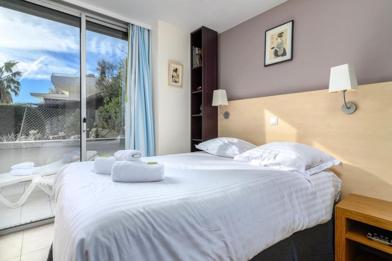 Air-Conditioned Apartment With Sea View Furnished Terrace & Parking Cap-d'Ail Zewnętrze zdjęcie